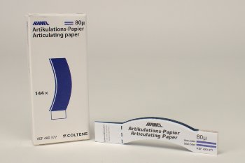Artikulations-Papier blau