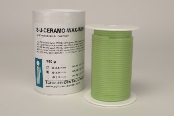 Ceramo Wire-Wax 3,0mm lindgrün 250g