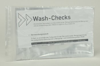 Wash-Checks Indikatorplättchen RDG 10St