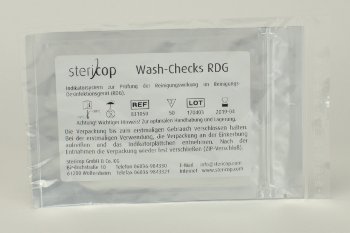 Wash-Checks Indikatorplättchen RDG 50St